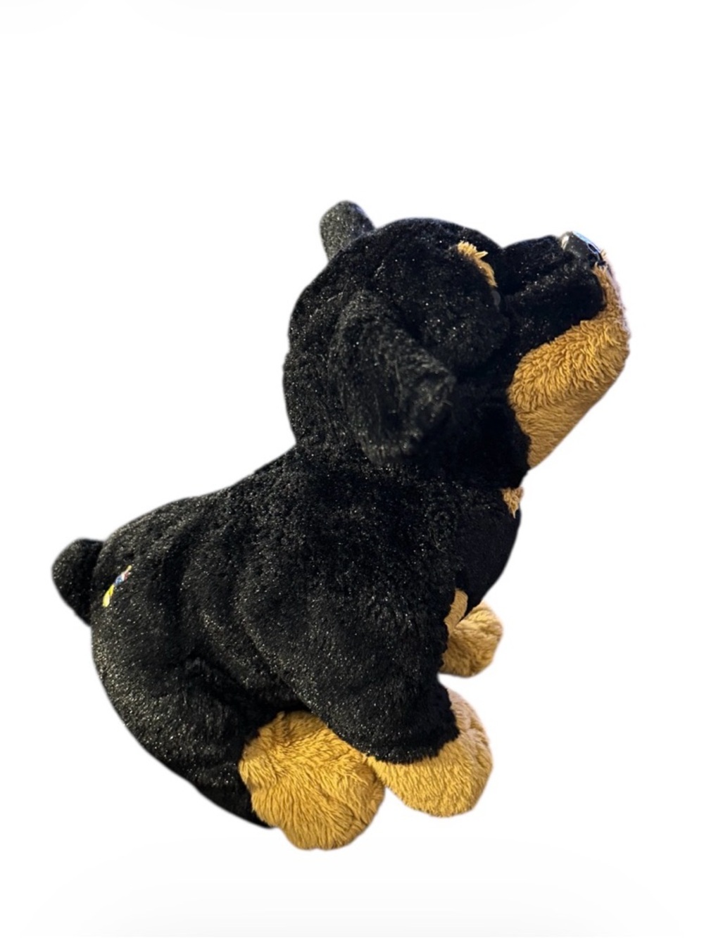 Webkinz Rottweiler HM183 Ganz Retired Black Brown Puppy Dog Plush NO CODE 8" - Picture 2 of 4